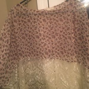 Very cute sheer top